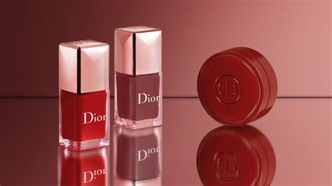 christian dior apricot nail cream.